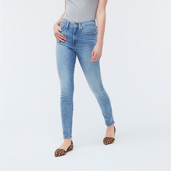 J. Crew Denim - J. Crew 10” High-Rise Skinny Blue Jeans